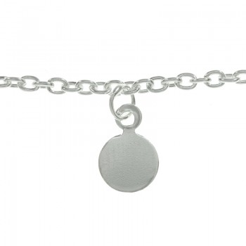 Collar chapitas Plata de Ley 2