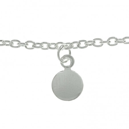 Collar chapitas Plata de Ley