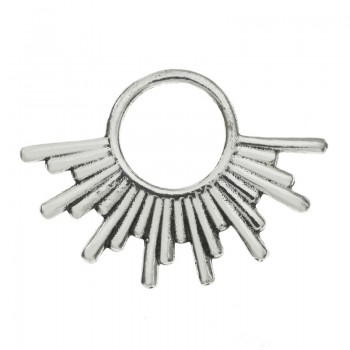 Collar sol inca Plata de Ley 2