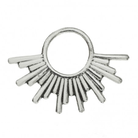 Collar sol inca Plata de Ley