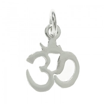 Colgante Om mini Plata de Ley