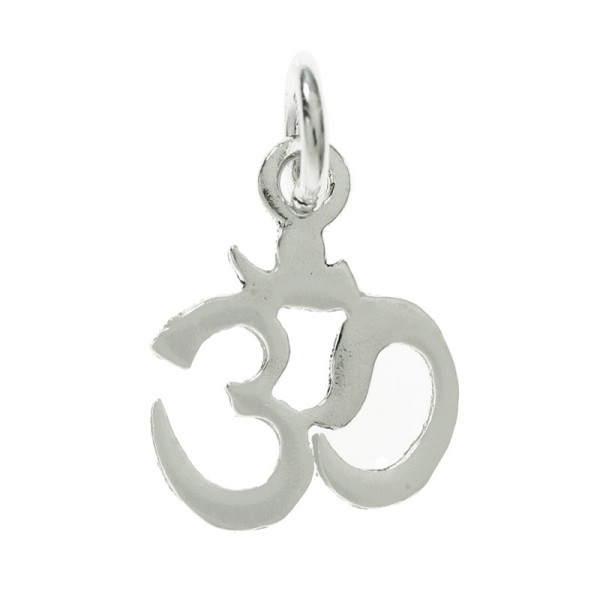 Colgante Om mini Plata de Ley