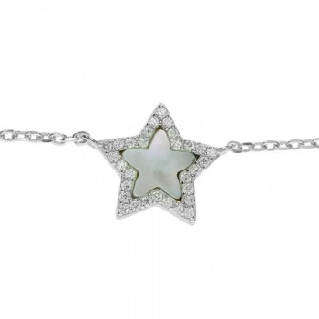 Pulsera estrella de nácar
