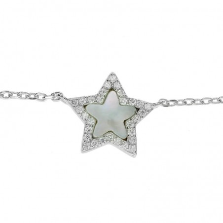 Pulsera estrella de nácar