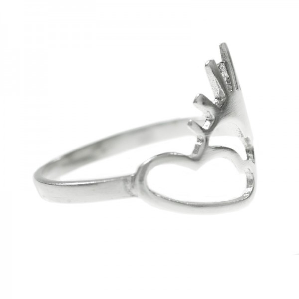 Anillo sol y nube Plata de Ley