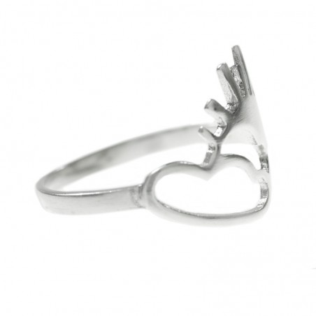 Anillo sol y nube Plata de Ley