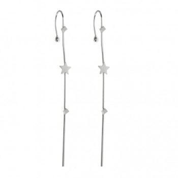 Pendientes bastón Plata de Ley