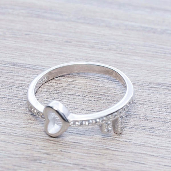 Anillo llave Plata de Ley