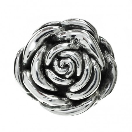 Colgante rosa electroforma Plata de Ley