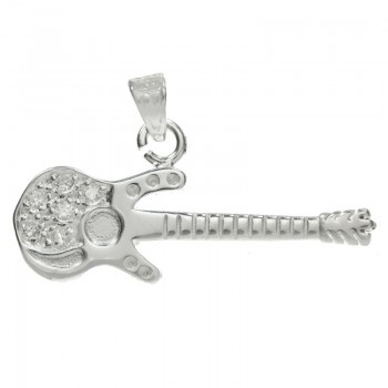Colgante guitarra Plata de Ley 925