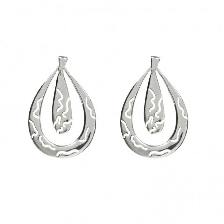 Pendientes doble gota Plata de Ley | Outlet joyas