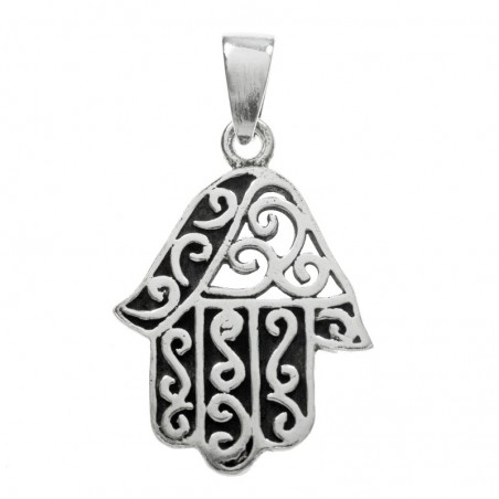 Colgante mano de Fátima Plata de Ley  | Outlet joyas