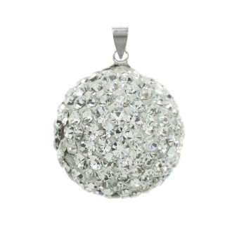 Llamador de ángeles zirconia blanca Plata de Ley | Outlet joyas