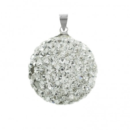 Llamador de ángeles zirconia blanca Plata de Ley | Outlet joyas