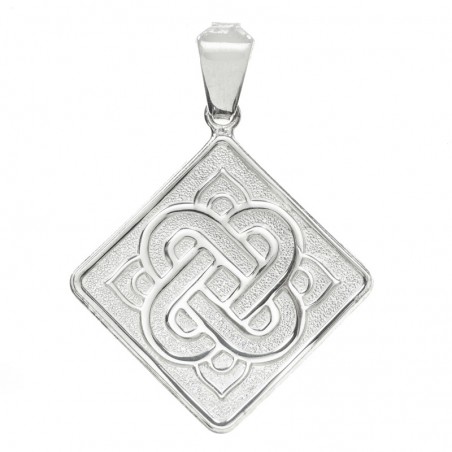 Colgante entrelazado Plata de Ley | Outlet joyas