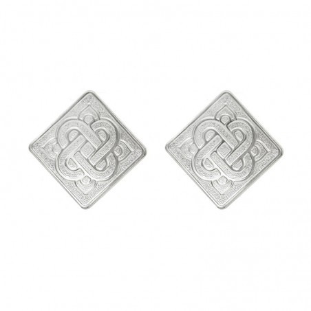 Pendientes cuadrados cierre catalán | Outlet joyas