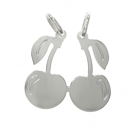 Colgante cerezas Plata de Ley | Outlet joyas