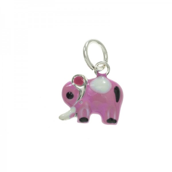 Colgante mini infantil elefante Plata de Ley | Outlet joyas