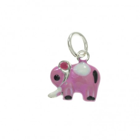 Colgante mini infantil elefante Plata de Ley | Outlet joyas