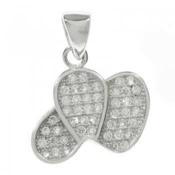 Conjunto micro circonitas blancas Plata de Ley | Outlet joyas