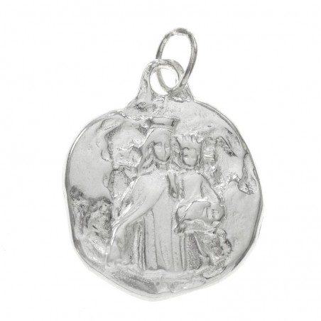 Medalla Virgen Plata de Ley | Outlet joyas
