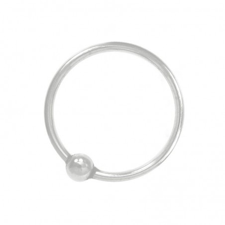 Piercing aro bola 2 mm Plata  de Ley 925