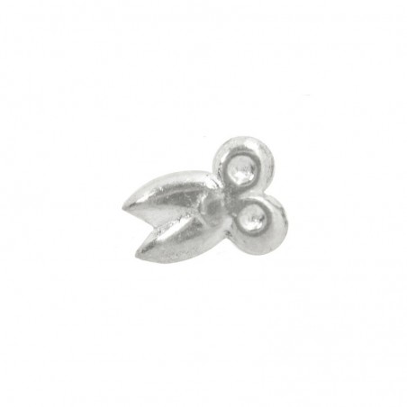 10 Piercing nariz tijeras Plata de Ley 925
