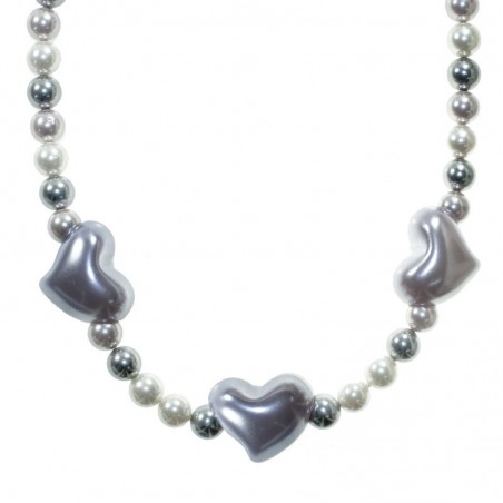 Collar perlas Shell Plata de Ley
