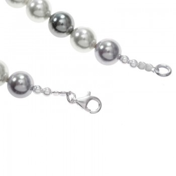Collar perlas Shell Plata de Ley 2