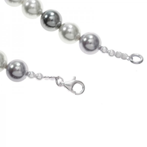 Collar perlas Shell Plata de Ley