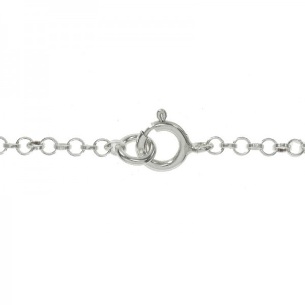 Colgante mapa del mundo con cadena Plata de Ley 925