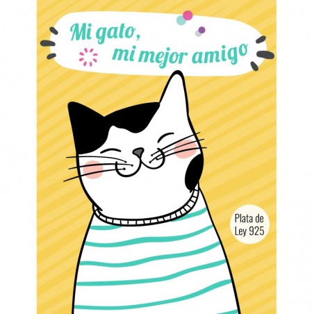 Pulsera para amantes de los gatos Plata de Ley 925