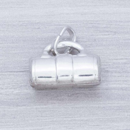 Colgante bolso Plata de Ley