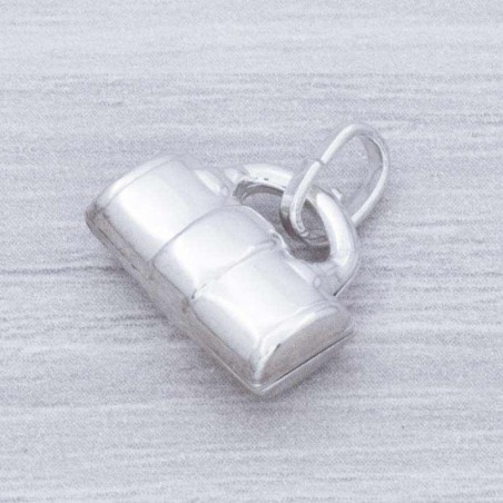 Colgante bolso Plata de Ley