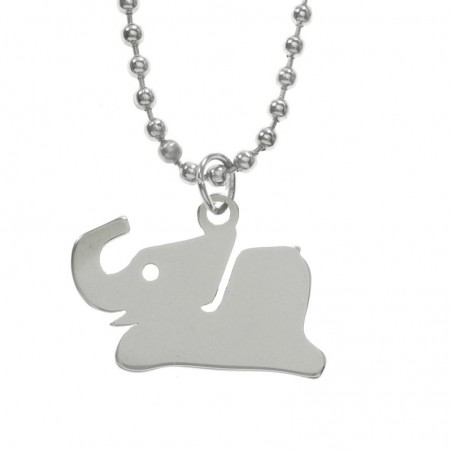Collar elefante acero inoxidable - Karissma