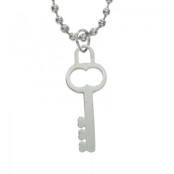 Collar llave acero inoxidable - Karissma