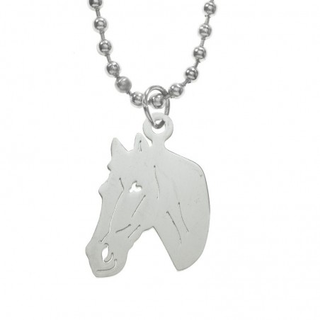 Collar caballo acero inoxidable - Karissma