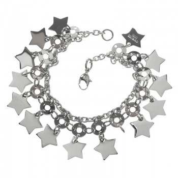 Pulsera estrellas acero inoxidable - Karissma