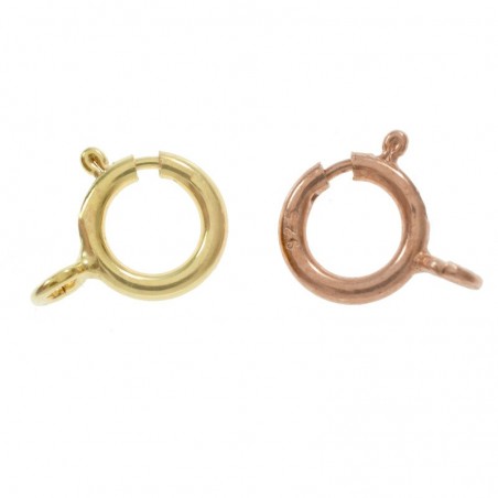 Cierre reasa chapado en Oro