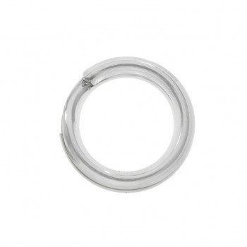 Anilla doble llavero Plata de Ley 925