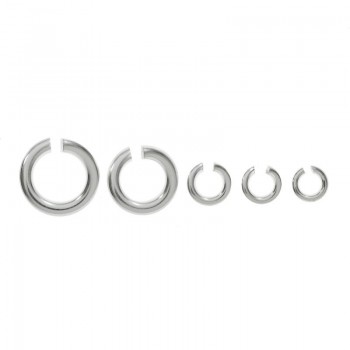 Anilla abierta Plata de Ley 925