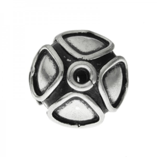 Abalorio bola corazones Plata de Ley | Karissma