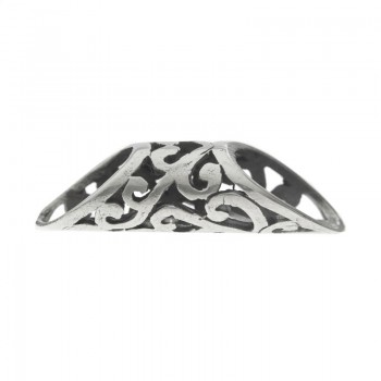 Abalorio étnico espirales Plata de Ley | Karissma