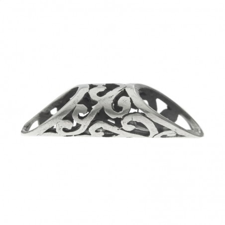 Abalorio étnico espirales Plata de Ley | Karissma