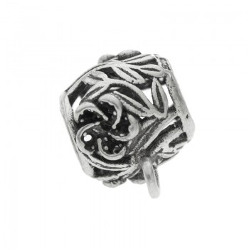 Abalorio étnico adaptador para colgantes Plata de Ley | Karissma