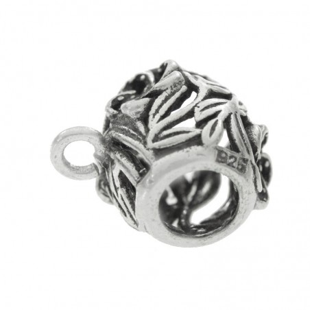 Abalorio étnico adaptador para colgantes Plata de Ley | Karissma