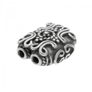 Abalorio étnico doble Plata de Ley | Karissma