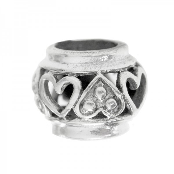 corazones Plata Ley | Karissma