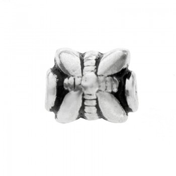 Abalorio estilo balinés oxidado Plata de Ley | Karissma