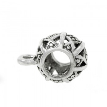 Abalorio adaptador con arandela Plata de Ley | Karissma 2